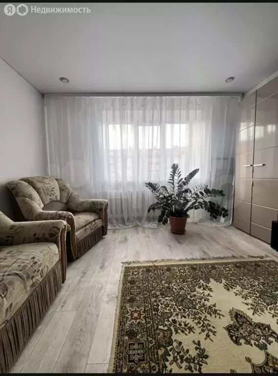 1-комнатная квартира: Октябрьский, 34-й микрорайон, 13А (36 м) - Фото 1