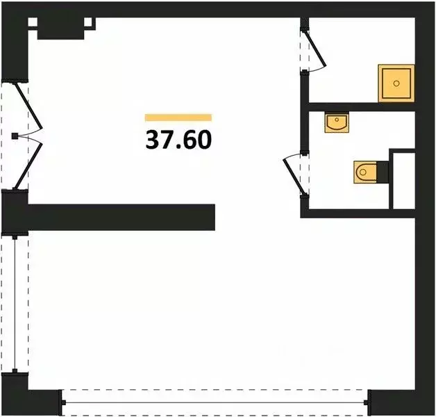 Помещение свободного назначения в Москва ул. Гастелло, 30 (38 м) - Фото 1