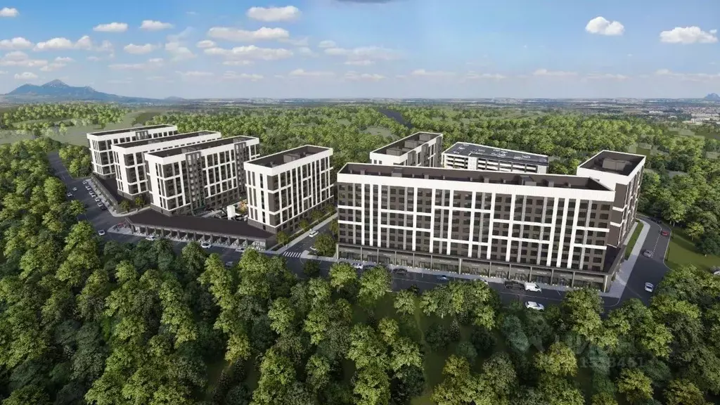 2-к кв. Ставропольский край, Ессентуки ул. Благодатная, 22к3 (55.39 м) - Фото 1