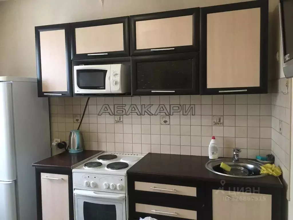 1-к кв. Красноярский край, Красноярск Северный мкр, пер. ... - Фото 1