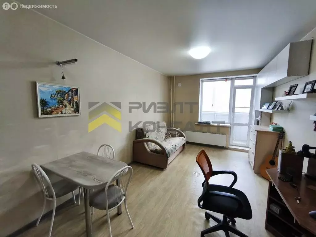 Квартира-студия: Омск, улица Малиновского, 12к5 (25.7 м) - Фото 1