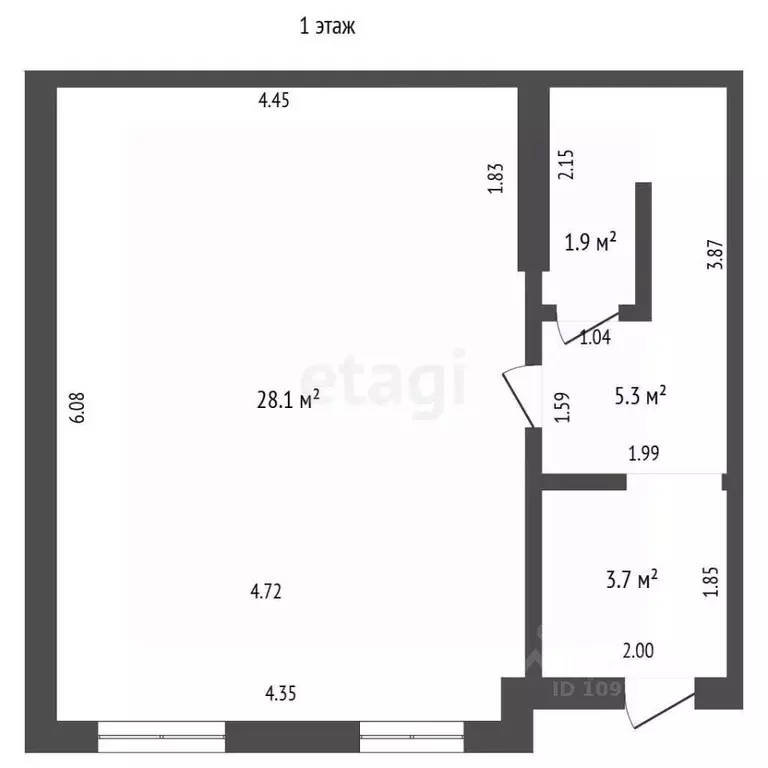 Таунхаус в Башкортостан, Стерлитамакский район, Отрадовский сельсовет, ... - Фото 1