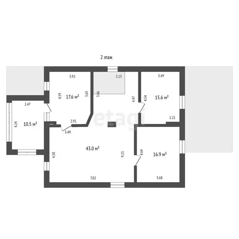 Дом в Тюмень, территория СОСН Тура, Цветочная улица (232 м) - Фото 1