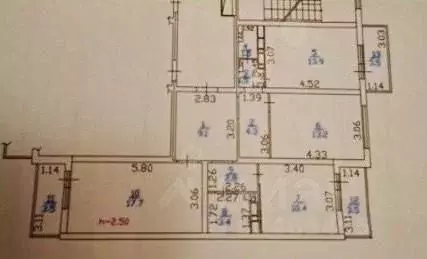 3-к кв. Краснодарский край, Анапа ул. Адмирала Пустошкина, 22к6 (88.0 ... - Фото 2