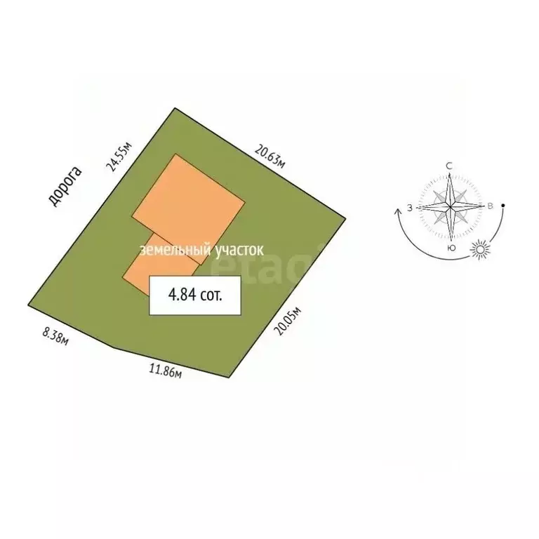 Дом в Краснодарский край, Новороссийск Матросский пер. (142 м) - Фото 1