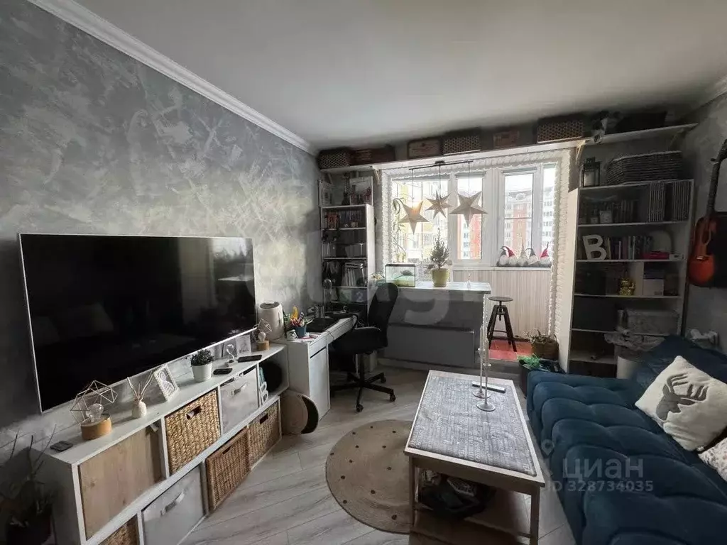 1-к кв. Москва ул. Рудневка, 25 (37.8 м) - Фото 1