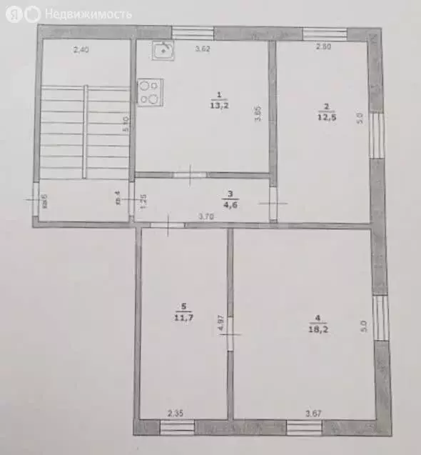 3-комнатная квартира: Валуйки, улица Максима Горького, 105 (60.2 м) - Фото 1