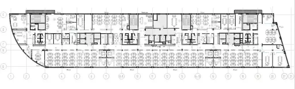 Офис (1050 м) - Фото 2