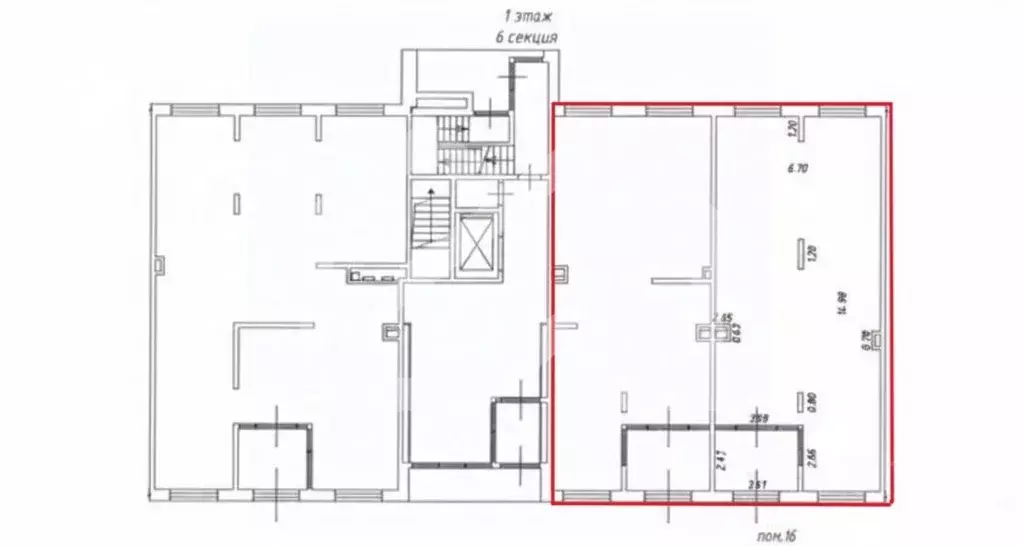 Помещение свободного назначения в Москва Цимлянская ул., 3к2 (196 м) - Фото 2
