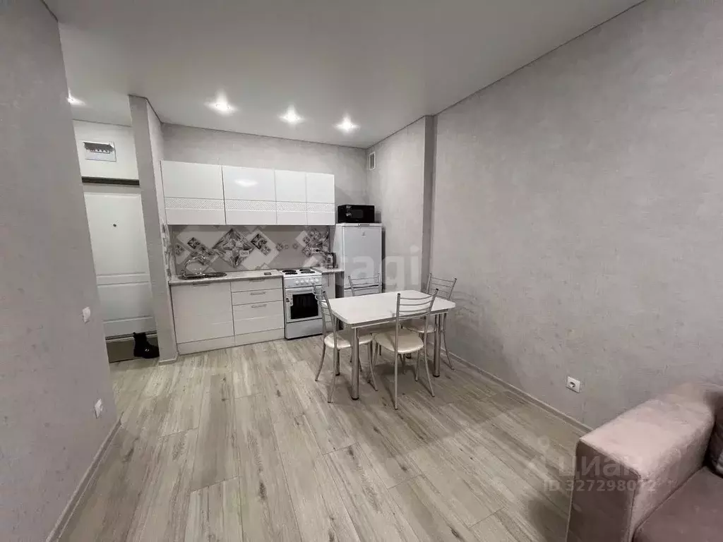 Студия Тюменская область, Тюмень ул. Фармана Салманова, 1 (30.6 м) - Фото 2