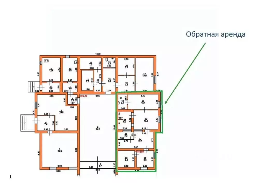 Помещение свободного назначения в Ставропольский край, Новоселицкий ... - Фото 1