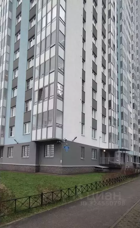 1-к кв. Санкт-Петербург ул. Чарушинская, 12 (34.0 м) - Фото 2