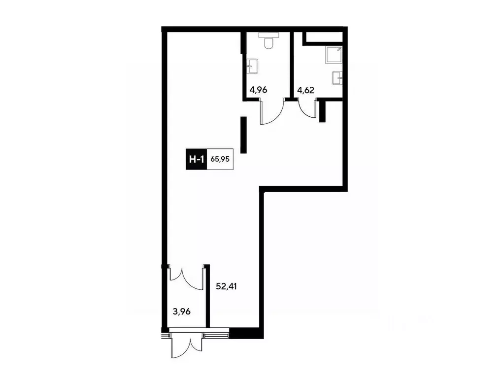 Офис в Московская область, Реутов 3-й мкр, Эво жилой комплекс, к4 (66 ... - Фото 1