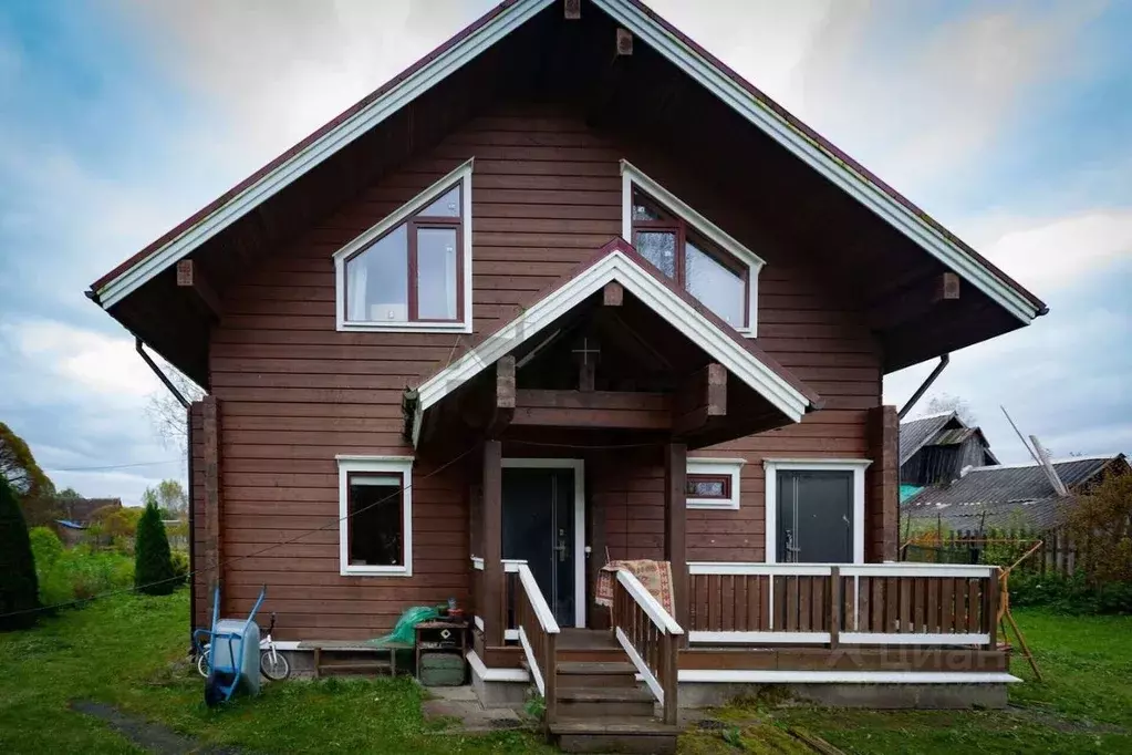 Дом в Новгородская область, Маловишерский район, Бургинское с/пос, д. ... - Фото 2