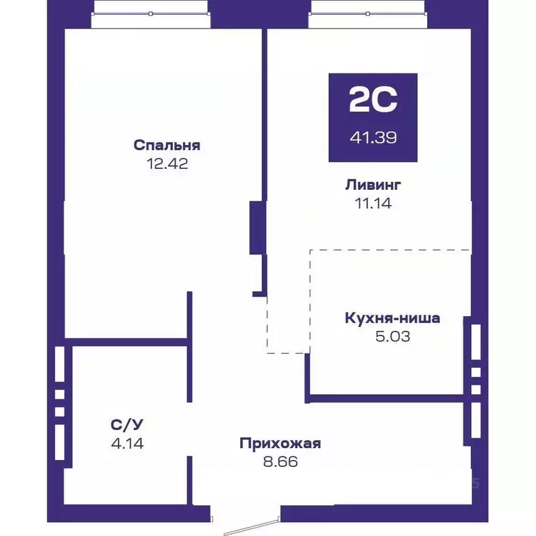 2-к кв. Новосибирская область, Новосибирский район, Краснообск рп ... - Фото 1