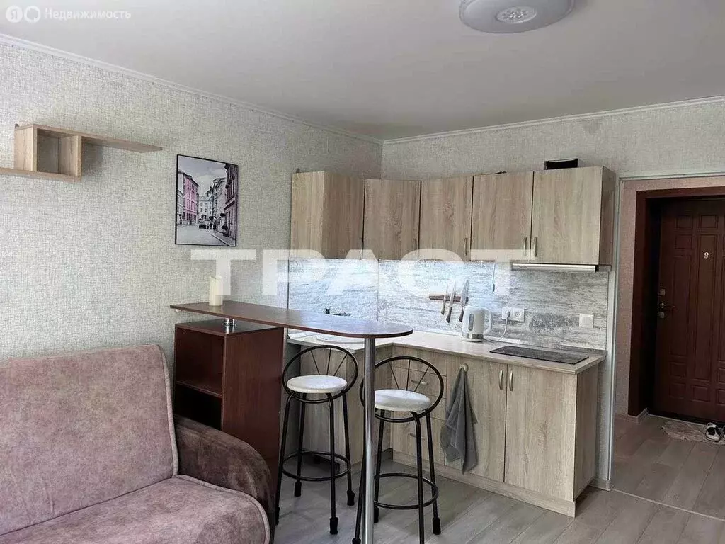 Квартира-студия: Воронеж, Никитинская улица, 46 (18.4 м) - Фото 1