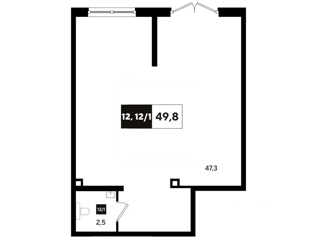 Офис в Краснодарский край, Краснодар ул. Анны Ахматовой, 6/1 (50 м) - Фото 1