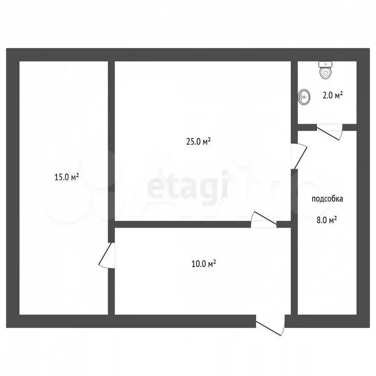 Продам помещение свободного назначения, 60 м - Фото 0