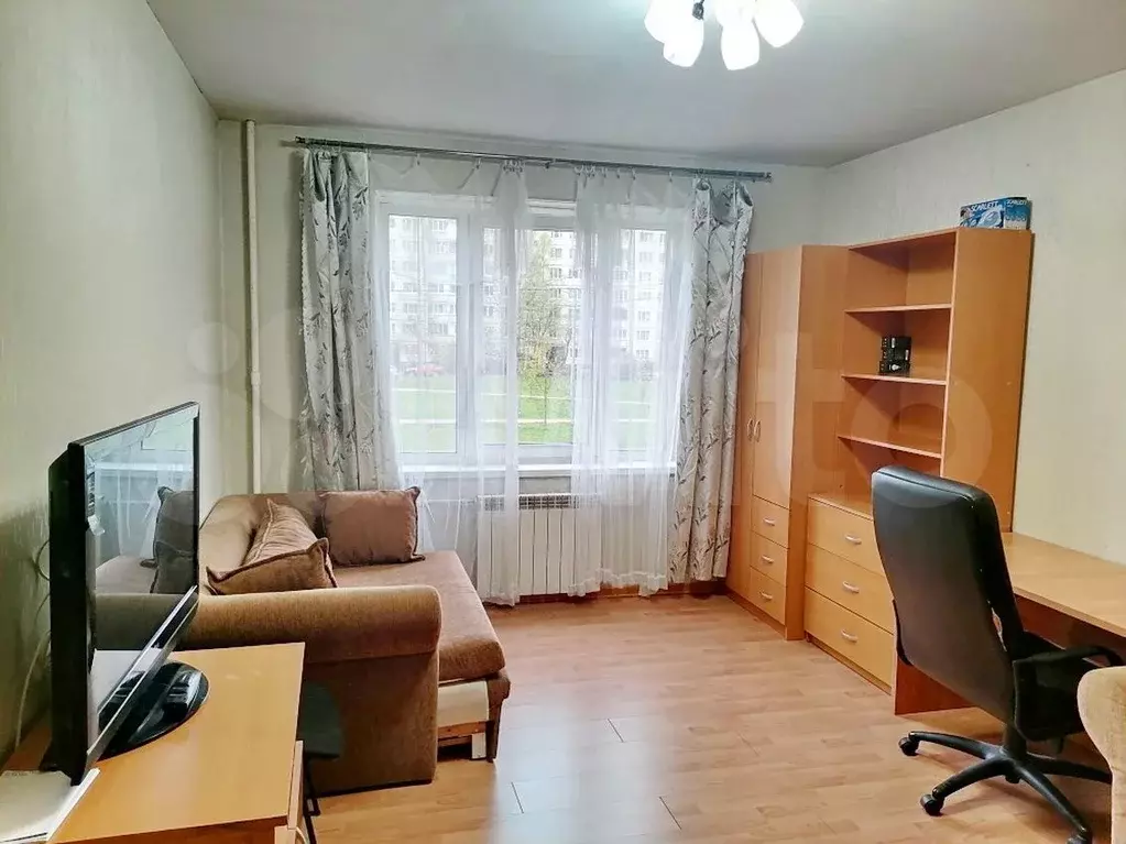 1-к. квартира, 40,9 м, 2/16 эт. - Фото 1