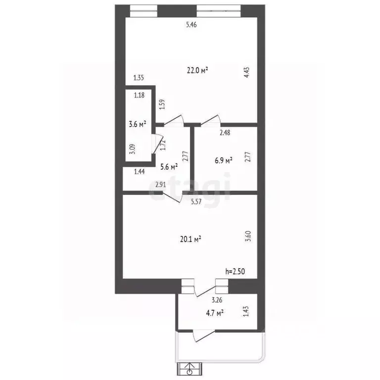 Помещение свободного назначения в Башкортостан, Стерлитамак ул. Имая ... - Фото 2