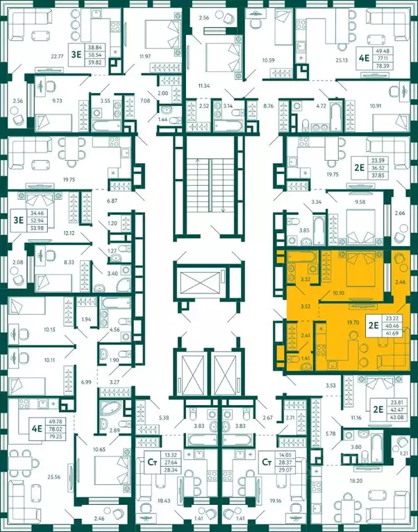 1-к кв. Башкортостан, Уфа Зеленая Роща жилрайон, Терле Парк жилой ... - Фото 2