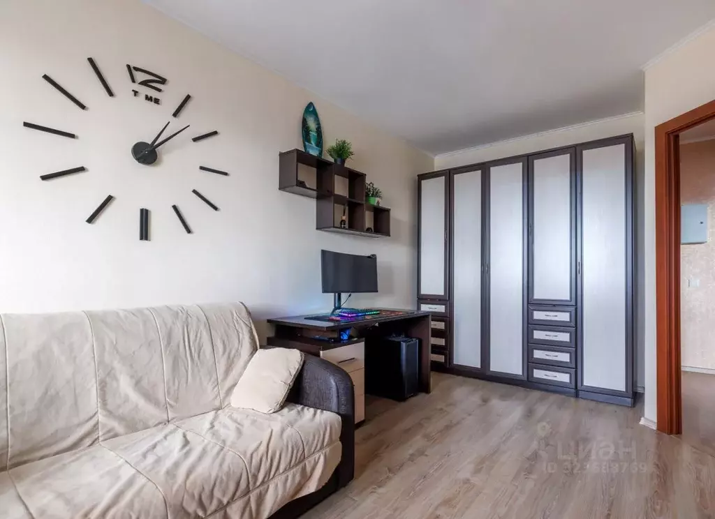 1-к кв. Санкт-Петербург пос. Парголово, ул. Михаила Дудина, 23к1 (38.1 ... - Фото 2