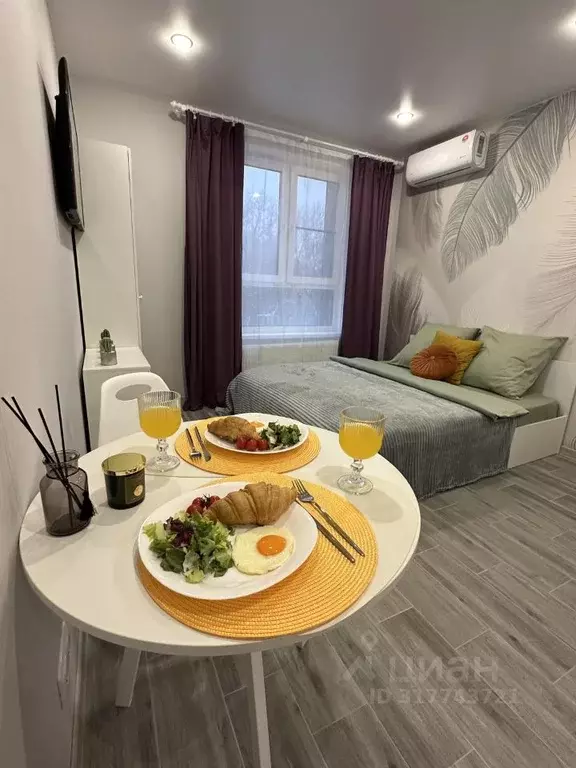 Студия Москва ул. Корнейчука, 27 (25.0 м) - Фото 0
