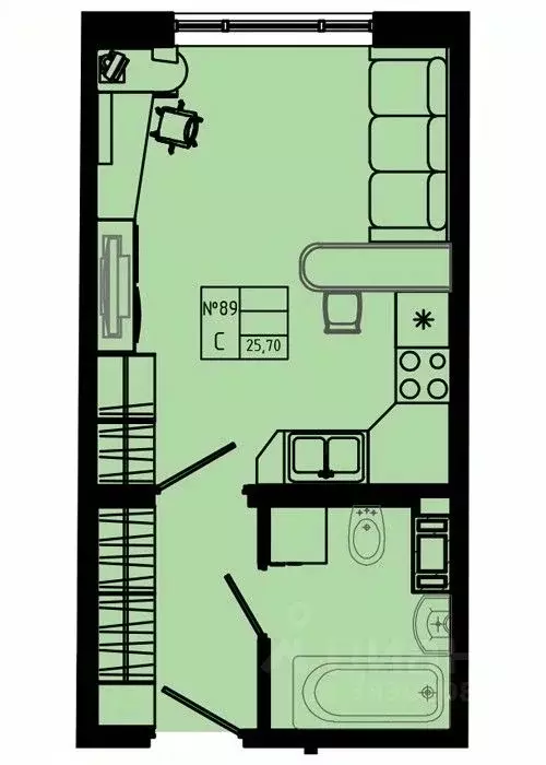 Студия Ленинградская область, Коммунар г. Гатчинский муниципальный ... - Фото 1