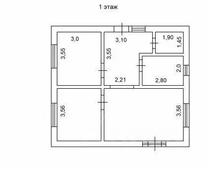 Дом в Челябинская область, Сосновский муниципальный округ, пос. ... - Фото 1