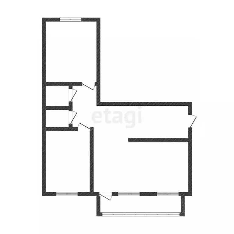 2-к кв. Иркутская область, Иркутск Первомайский мкр, 14А (74.9 м) - Фото 2