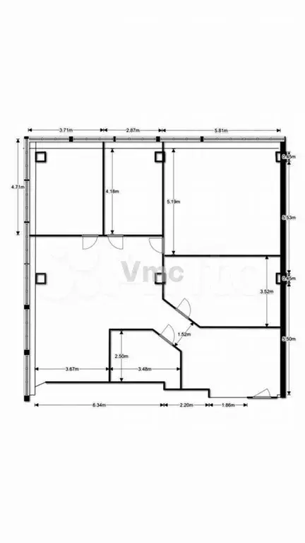 Аренда Офиса 150м2 - Фото 0