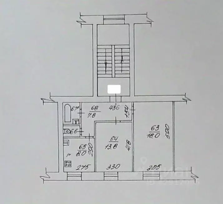 2-к кв. Новосибирская область, Новосибирск ул. Станиславского, 12 ... - Фото 2