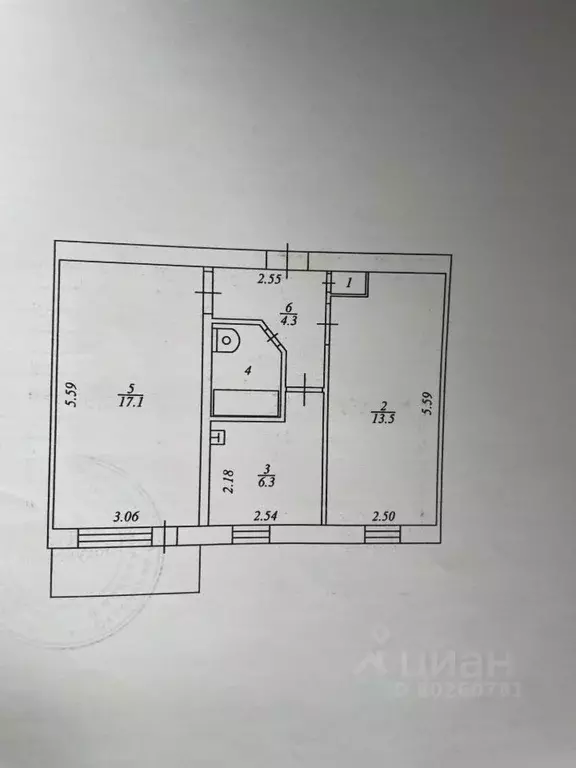 2-к кв. Приморский край, Уссурийск Краснознаменная ул., 145 (44.8 м) - Фото 2