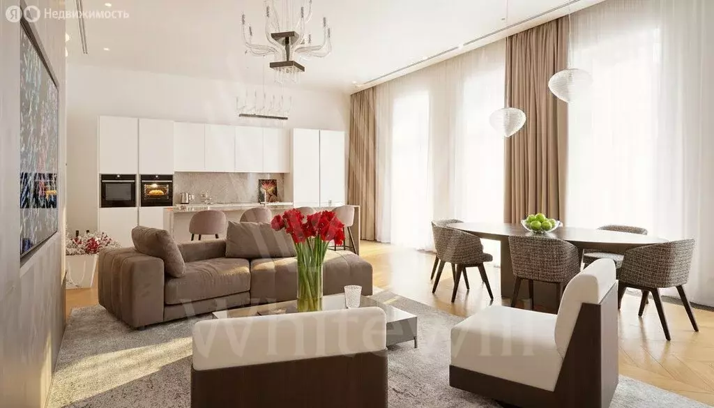 3-комнатная квартира: Москва, улица Большая Полянка, 9с1 (195 м) - Фото 2