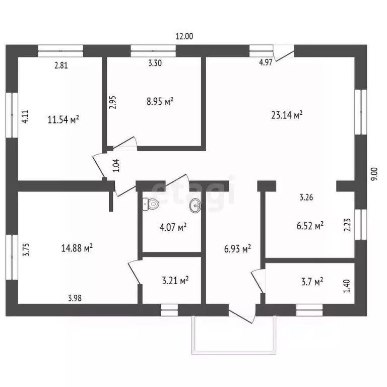 Дом в Тюменская область, Тюмень Царево садовое товарищество, ул. ... - Фото 2