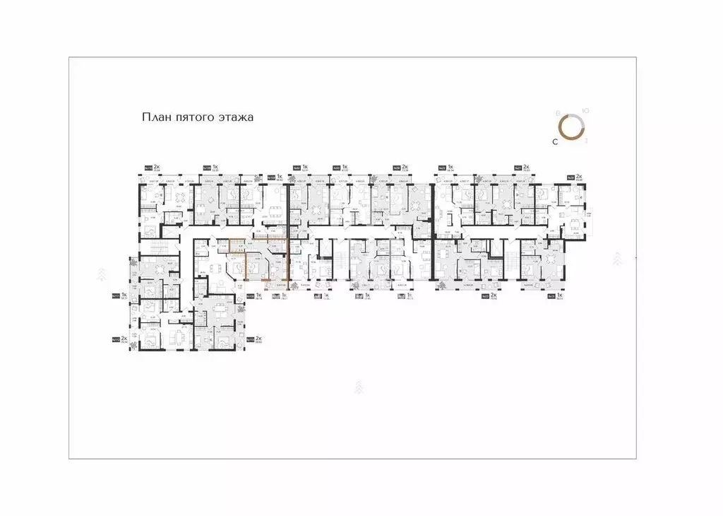 1-комнатная квартира: Светлогорск, Новая улица, 108-114 (48.67 м) - Фото 1