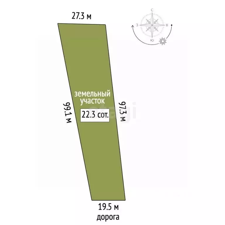 Участок в Мордовия, Лямбирский район, Пензятское с/пос, с. Пензятка ... - Фото 2