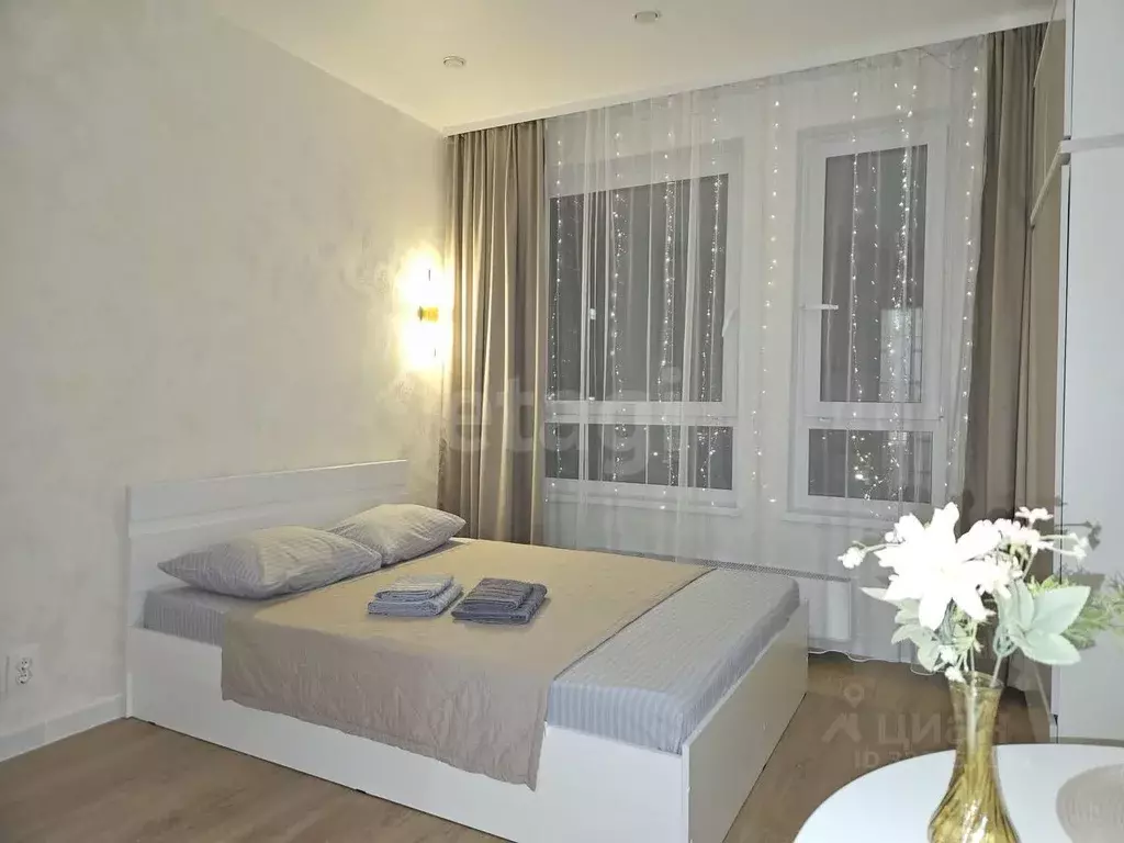 Студия Тюменская область, Тюмень Полевая ул., 117к4 (20.2 м) - Фото 1