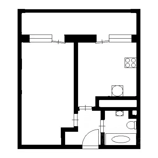 1-к кв. Санкт-Петербург Яхтенная ул., 34 (35.8 м) - Фото 1