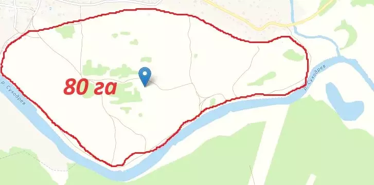 Участок в посёлок городского типа Полотняный Завод, улица Горняк (8000 ... - Фото 1