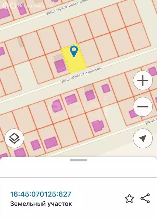 Участок в Альметьевск, улица Шамиля Надырова (6 м) - Фото 1