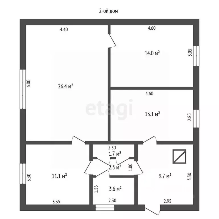 Дом в Саха (Якутия), Якутск ул. Тэкки Одулока, 17 (115 м) - Фото 1