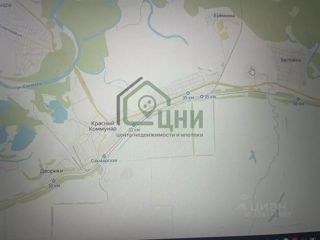 Участок в Оренбургская область, Оренбург Оренбургская ул. (75630.0 ... - Фото 1