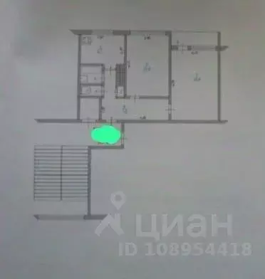 2-к кв. Ленинградская область, Коммунар г. Гатчинский муниципальный ... - Фото 2