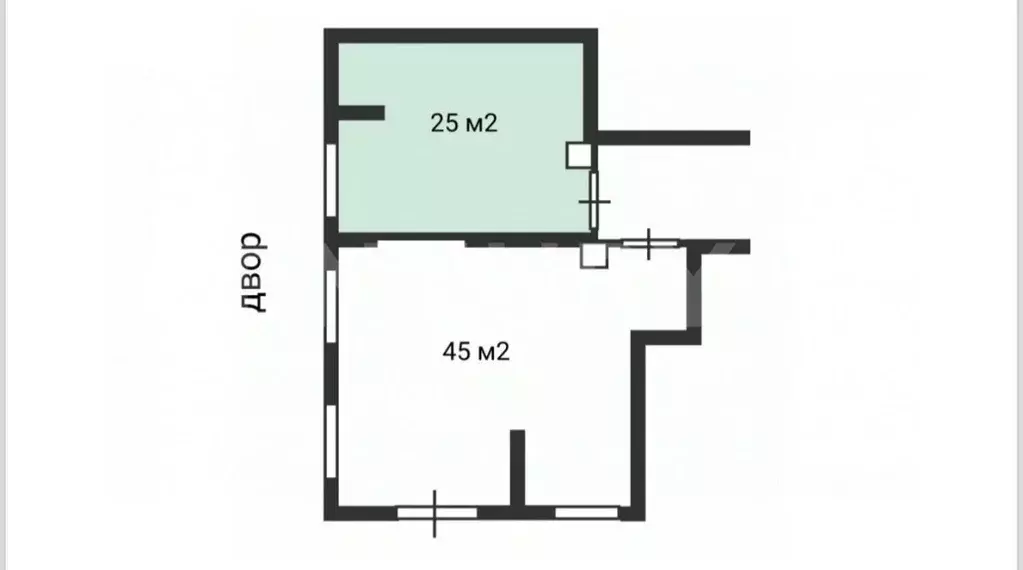 Помещение свободного назначения в Москва Кавказский бул., 51к2 (25 м) - Фото 1