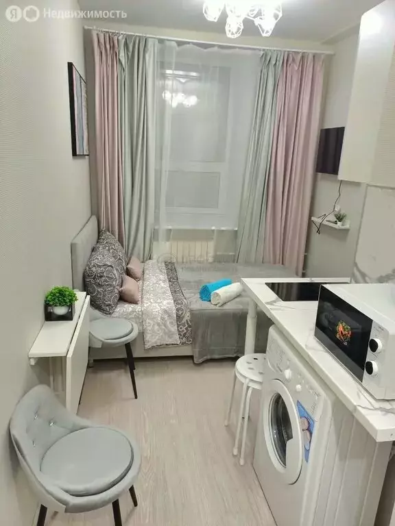 Квартира-студия: Москва, Старокаширское шоссе, 2к6 (13 м) - Фото 1