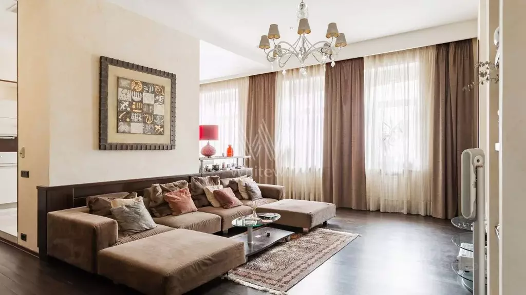 3-к кв. Москва ул. Малая Молчановка, 8С1 (130.0 м) - Фото 1