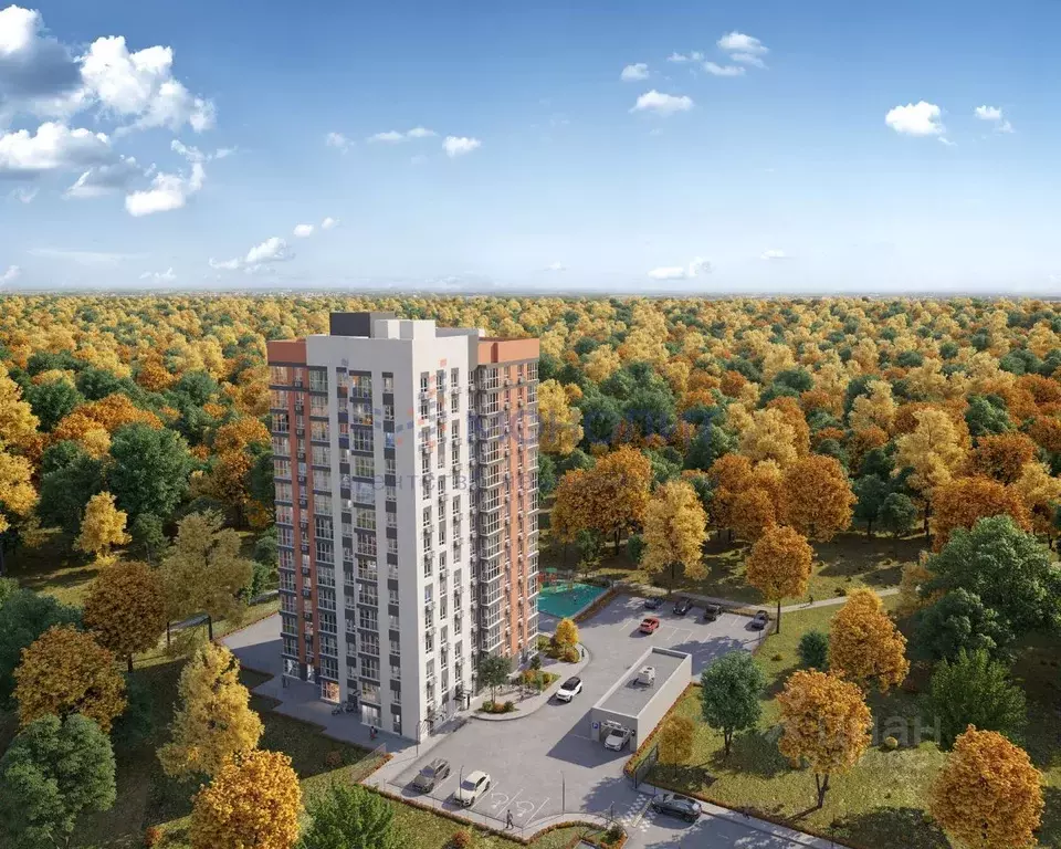2-к кв. Нижегородская область, Нижний Новгород Анкудиновское ш., 34 ... - Фото 0