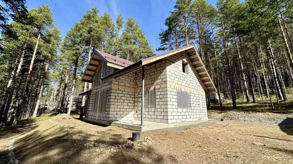 Дом в Карелия, Прионежский район, Шуйское с/пос, д. Шуйская Чупа ул. ... - Фото 0