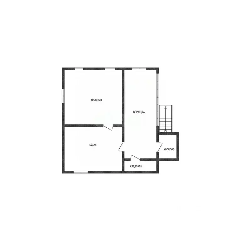 Дом в Алтайский край, Бийск пер. Фомченко, 41 (33 м) - Фото 2